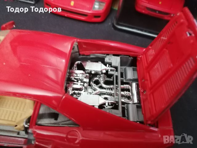 Колекционерски модел Ferrari - 288 GTO Bburago 1/18, снимка 10 - Колекции - 46351599