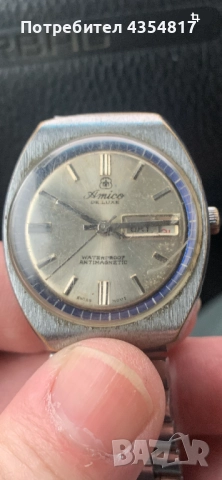 Часовник Amico De Lux swiss, снимка 2 - Мъжки - 52929310