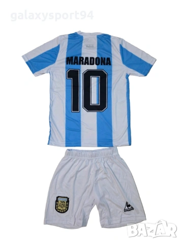 Марадона 10 Аржентина ДЕтски Екип Комплект за деца 2026г Меси