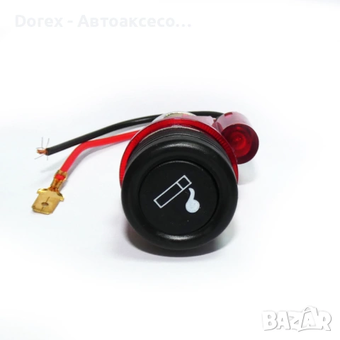 Универсална запалка за автомобил 12V с LED подсветка 28-29мм - различни цветове, снимка 9 - Аксесоари и консумативи - 54065669