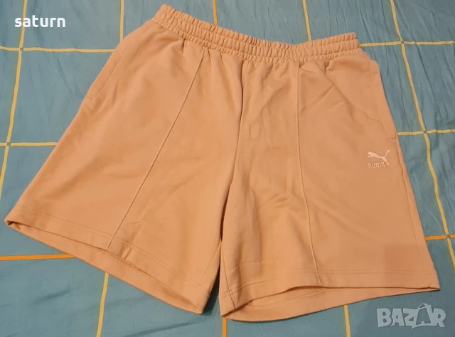 мъжки къси панталони Puma нови размер XL цвят кремав