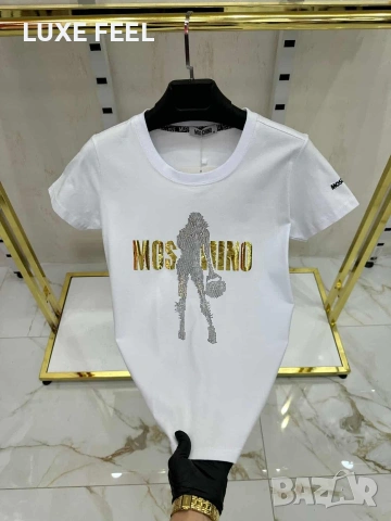 Moschino 💎Дамска Тениска 