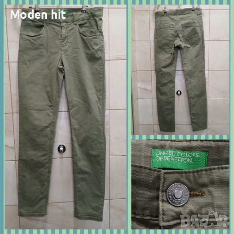 Benetton дънков панталон за тийнеджър/мъж до 176 см.