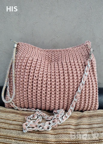 Плетена дамска чанта, различни модели, снимка 8 - Чанти - 50974433