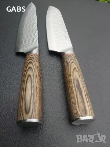Готварски нож с дървена дръжка 2 модела,S122, снимка 4 - Ножове - 49749427