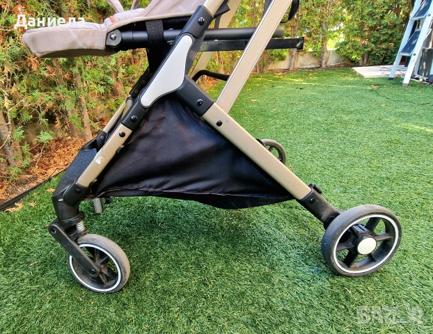 Бебешка лятна количка Chipolino City бежов цвят, снимка 12 - Детски колички - 52870904