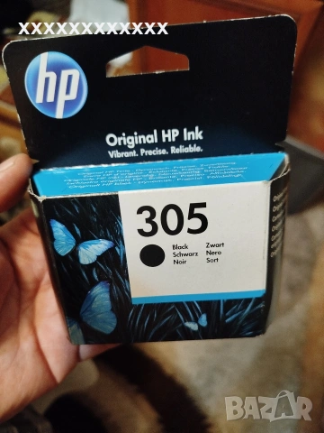 Мастило за принтер hp 305 цветно и черно, снимка 3 - Принтери, копири, скенери - 53850885