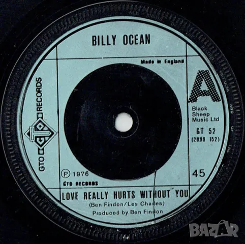 Грамофонни плочи Billy Ocean – Love Really Hurts Without You 7" сингъл, снимка 1 - Грамофонни плочи - 49187245