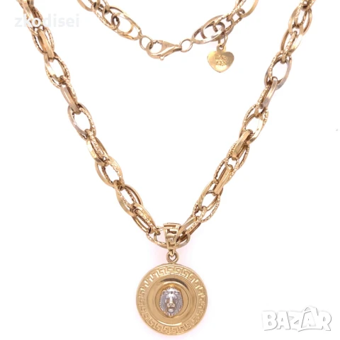 Златнo колие 9,71гр. 51,0см. 14кр. проба:585 модел:33065-1, снимка 1