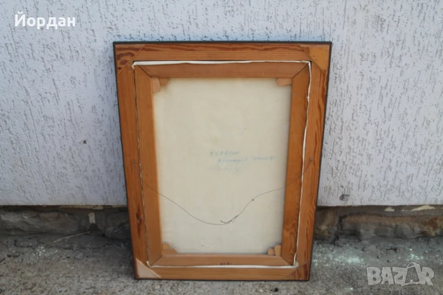 Картина масло върху платно ''P.Larsen'', снимка 10 - Картини - 50701684