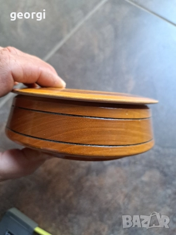 Дървена ръчноизрисувана кутия за бижута 28/2, снимка 4 - Декорация за дома - 51853647