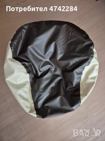 ПУФ БАРБАРОН ЯБЪЛКА-XL/ГОЛЯМА, снимка 5 - Дивани и мека мебел - 53530727