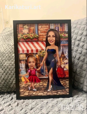 Уникални карикатури по снимка перфектният подарък!