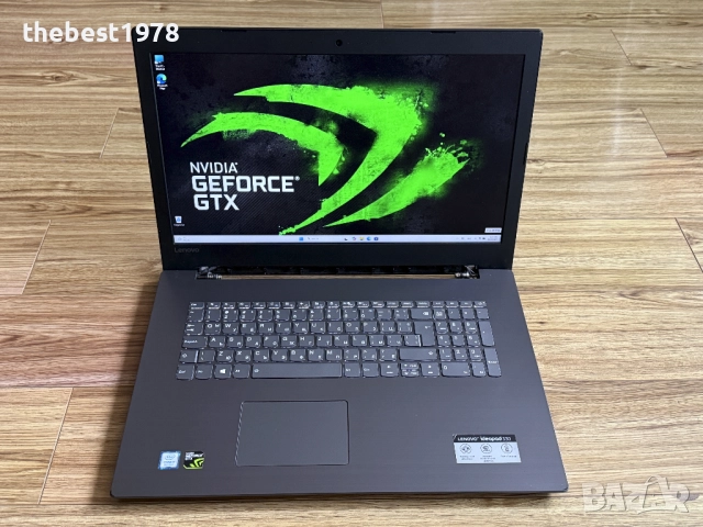 17.3 Lenovo`Core i7-8750H/GTX 1050/12GB RAM/256GB SSD/Full HD IPS