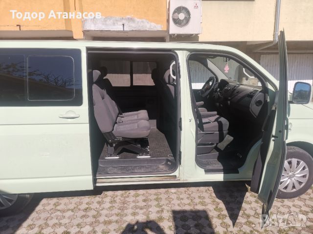 Продава VW T5 Caravelle, БАРТЕР за Самосвал до 3.5т., снимка 4 - Бусове и автобуси - 46751664