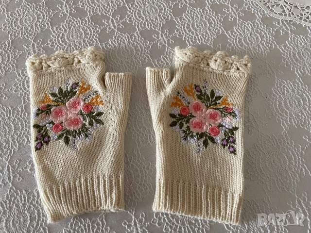 Дамски зимни ръкавици, нови, снимка 8 - Ръкавици - 52899192