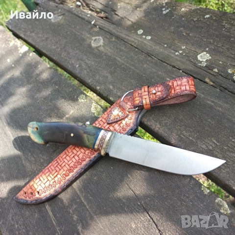 Нож ръчна изработка, снимка 9 - Ножове - 54229636