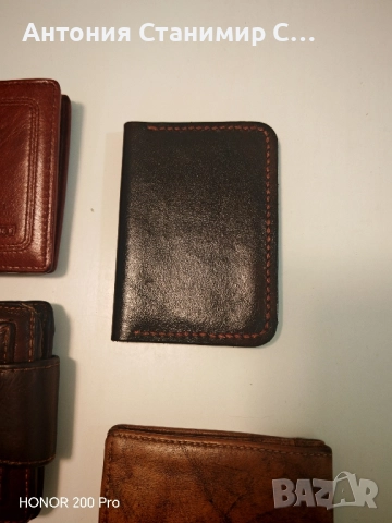портфейл ест. кожа , снимка 3 - Портфейли, портмонета - 52227111