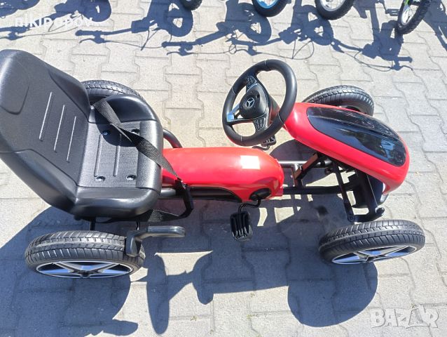 MERCEDES-BENZ eva картинг кола GO KART червен, снимка 3 - Велосипеди - 45263881