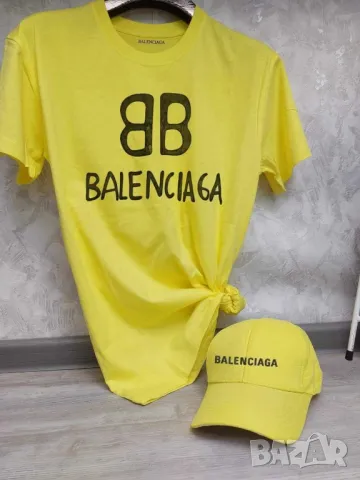 2бр тениски balenciaga , снимка 2 - Тениски - 47054939