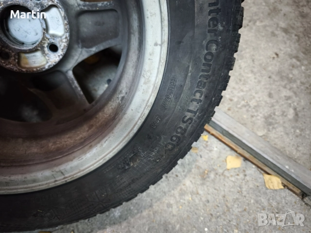 Гуми с джанти Хонда 15 цола, снимка 5 - Гуми и джанти - 52335214