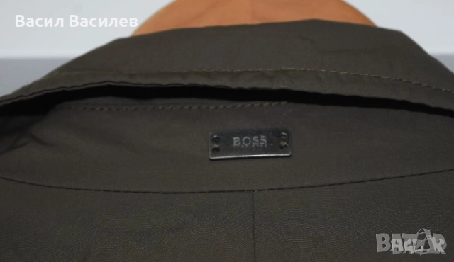 Мъжки шлифер Hugo Boss, снимка 4 - Палта - 51932456