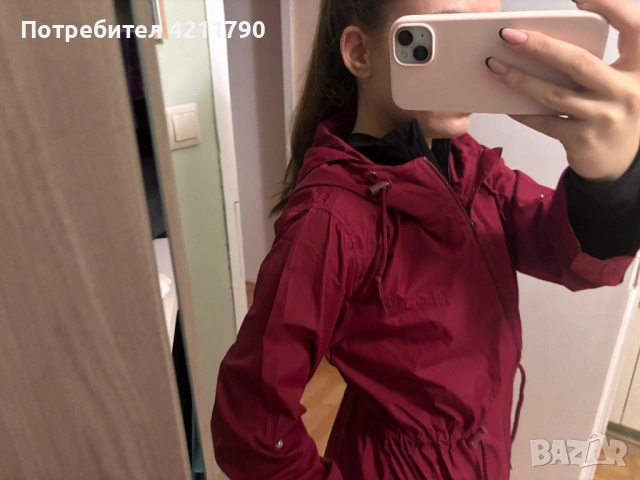 Тънко яке розово, снимка 3 - Якета - 53990549