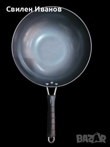 Тиган за готвене с незалепващо тефлоново покритие, 30см диаметър, снимка 3 - Съдове за готвене - 46020564