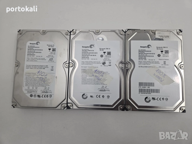 +Гаранция! 750GB PC Хард твърд диск HDD 3.5" инча за компютър, снимка 3 - Твърди дискове - 52496992