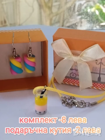 Ръчно изработени гривнички, колиета и обеци, снимка 3 - Колиета, медальони, синджири - 51015827