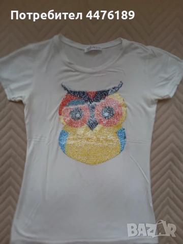 Дамски лятни тениски,блузи на ниски цени -S/M/L размер, снимка 4 - Тениски - 50688776