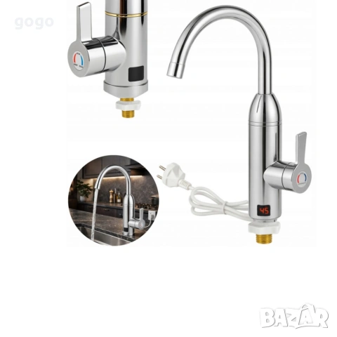 електрически смесител за вода, снимка 8 - Смесители - 54149740