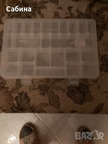 Елегантна бяла кутия-органайзер