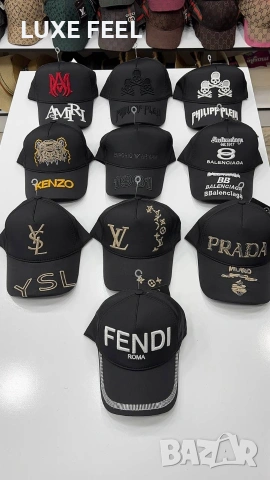 Prada 🔹 Balenciaga 🔹 Dsquared2 🔹 Fendi 🔹 Kenzo 🔹YSL🔹, снимка 3 - Шапки - 53784774