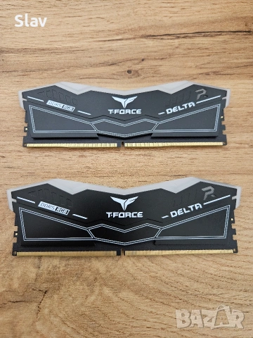 RAM T-Force Delta RGB DDR5 32GB Kit (2x16GB) 6000MHz, снимка 3 - RAM памет - 53739461