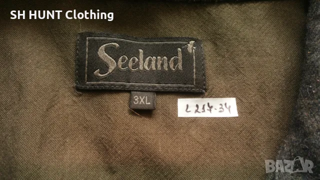 Seeland Shirt 50% Wool размер 2-3XL за лов риза 50% Вълна - 1483, снимка 11 - Ризи - 48031597