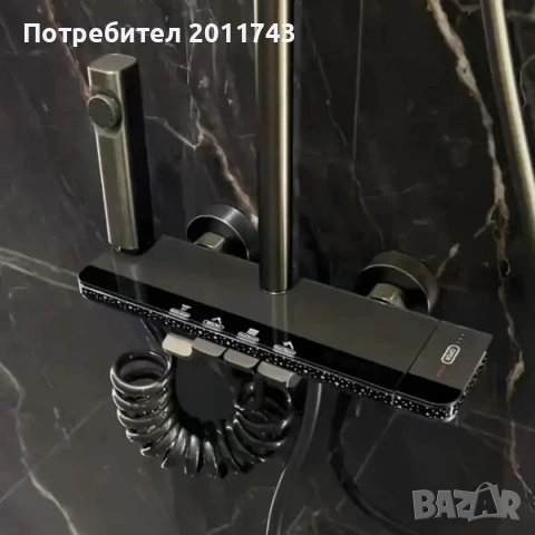 Страхотна светеща душ система , снимка 2 - Смесители - 53167494