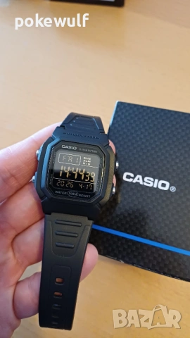 Часовник Casio W-800H-1BVES