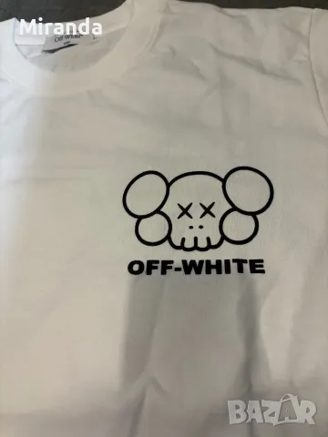 Off White мъжка тениска L, снимка 3 - Тениски - 47465097