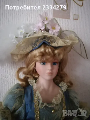 Порцеланови кукли от колекцията ,, Victorian Olls" високи 42см. , снимка 7 - Колекции - 49756826