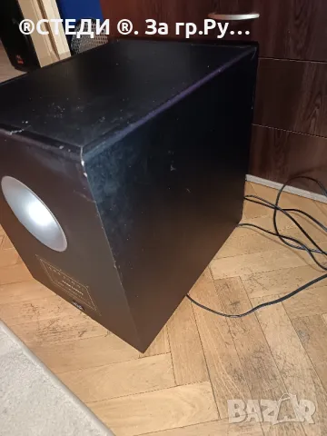 Активен субуфер Teufel Concept E Magnum Power Edition 6 Channel Subwoofer CEM 500 SW Aktiv silber, снимка 9 - Тонколони - 49329107