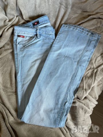 Lee Cooper Светли дънки с ниска талия, М, снимка 1 - Дънки - 45719216