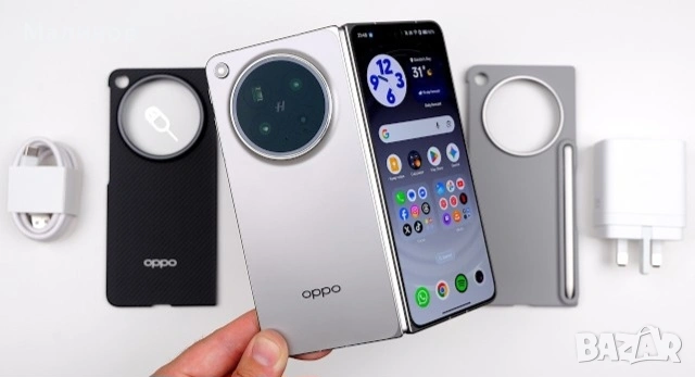 Oppo Find N6 5G Dual sim + e-sim, глобален с BG меню и Android auto от Get Mobile , снимка 8 - Телефони с две сим карти - 53886149