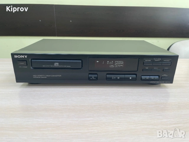 🎶 Sony CDP-212 – CD плеър | Много запазен, без забележки, снимка 3 - Аудиосистеми - 53643942
