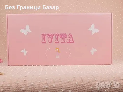 Нова Реалистична силиконова кукла IVITA с отворени очи - 35 см DIY очи, снимка 4 - Кукли - 47421619