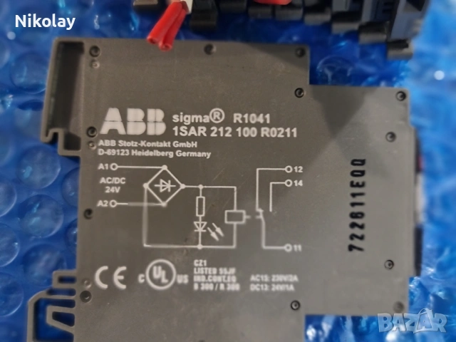 ТЕРМИЧНИ ЗАЩИТИ,КОНТАКТОРИ,РЕЛЕТА,KOOP,ABB,ENDRESS+HAUSERFINDER,SIEMENS, ЕАТОН,  SCHNEIDER, MOELLER , снимка 8 - Друга електроника - 53978857