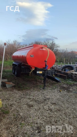 Цистерна за вода 10 тона Palazoglu двуосна тандемна цистерна. , снимка 2 - Ремаркета - 53710942