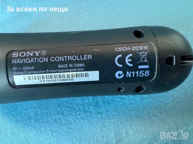 Sony PlayStation CECH-ZCS1E Move Navigation Controller , моушън контролер, снимка 7 - Аксесоари - 46889231