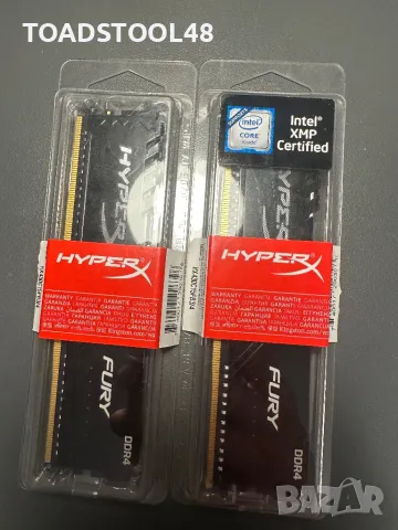 HYPERX FURY RGB 16GB (2X8GB) 3200 MHZ, снимка 2 - RAM памет - 48301122