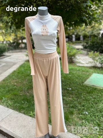 Дамски Комплект с Лабубу С М Л размер  голяма еластичност 